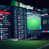 Live football score updates on a digital sports betting platform showing ongoing match statistics