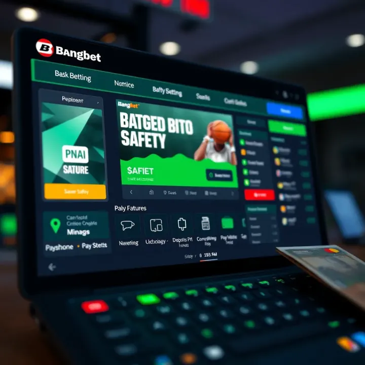 Graphic of secure online betting platform interface highlighting safety features and Nigerian currency