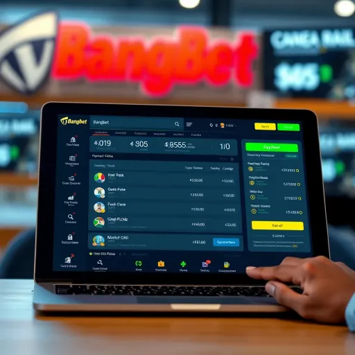 Secure online sports betting platform interface with payment options for Nigerian users