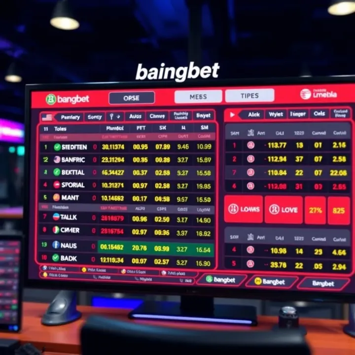Interface of Bangbet Rocketman Predictor showing odds and prediction results for sports betting