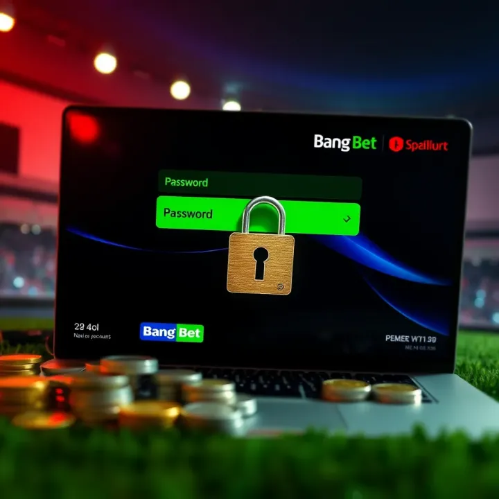 Secure password creation and management for online sports betting account