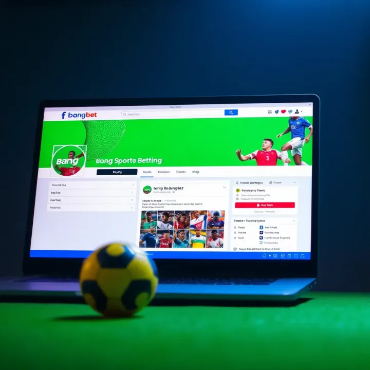 Screenshot of Bangbet's official Facebook page showcasing betting options and sports updates for Nigerian users