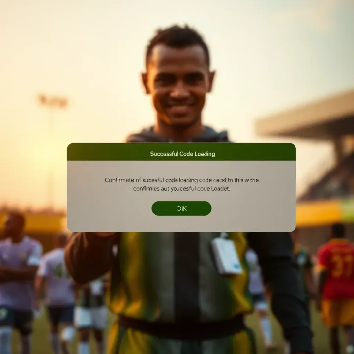 Confirmation message on BangBet confirming successful code loading