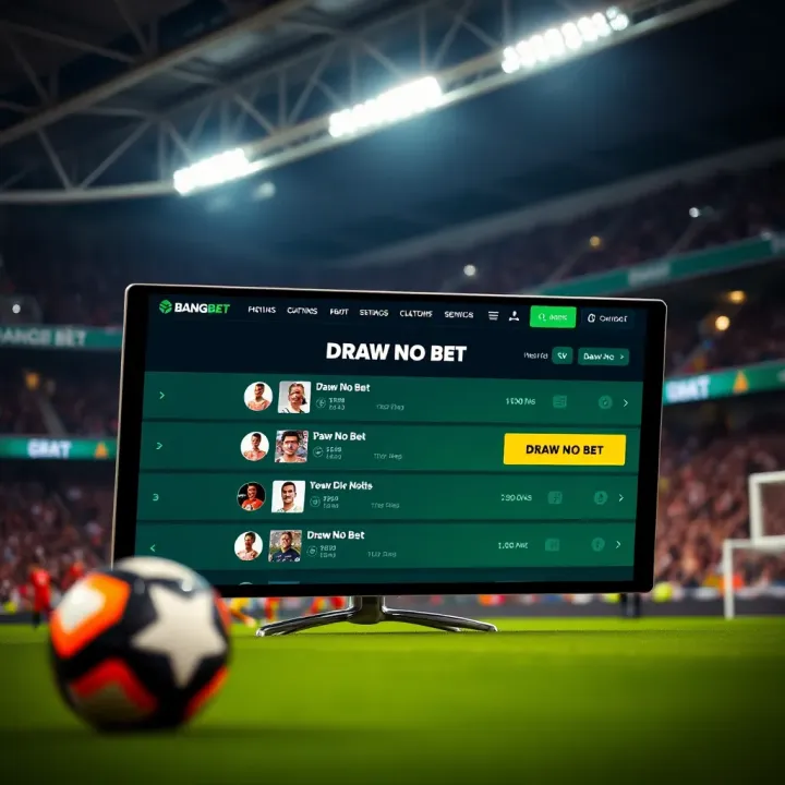 How to Use Draw No Bet on Bangbet for Football Wins