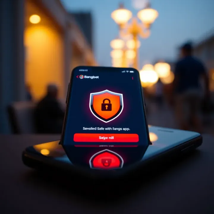 Secure phone with shield icon representing safety checks during app installation