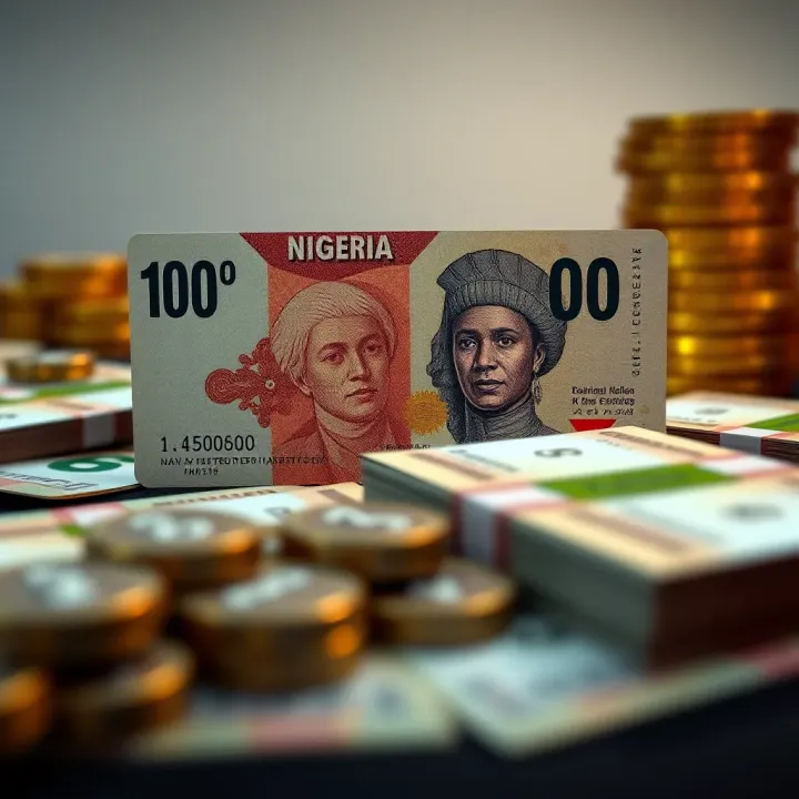 Visual representation of Nigerian currency and digital transaction icons symbolizing online withdrawals