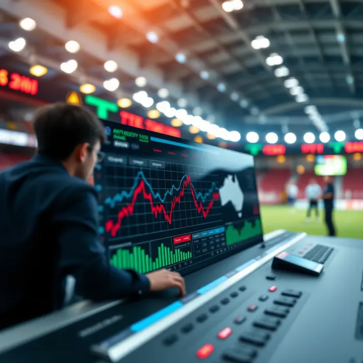 Graphical representation of risk management and strategy optimization in sports betting